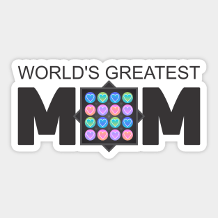 Worlds Greatest Mom Sticker